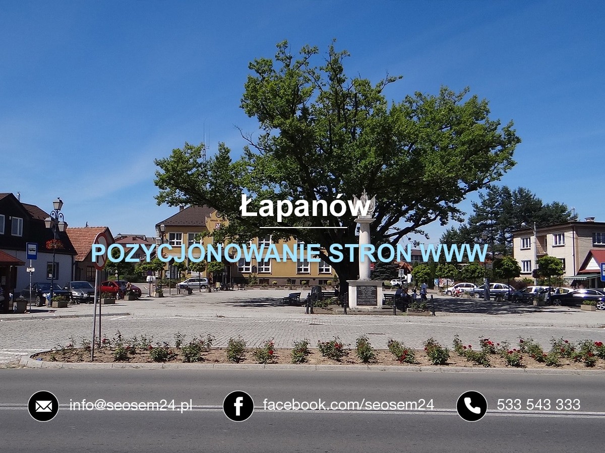 Pozycjonowanie stron Łapanów – Pozycjonowanie Łapanów