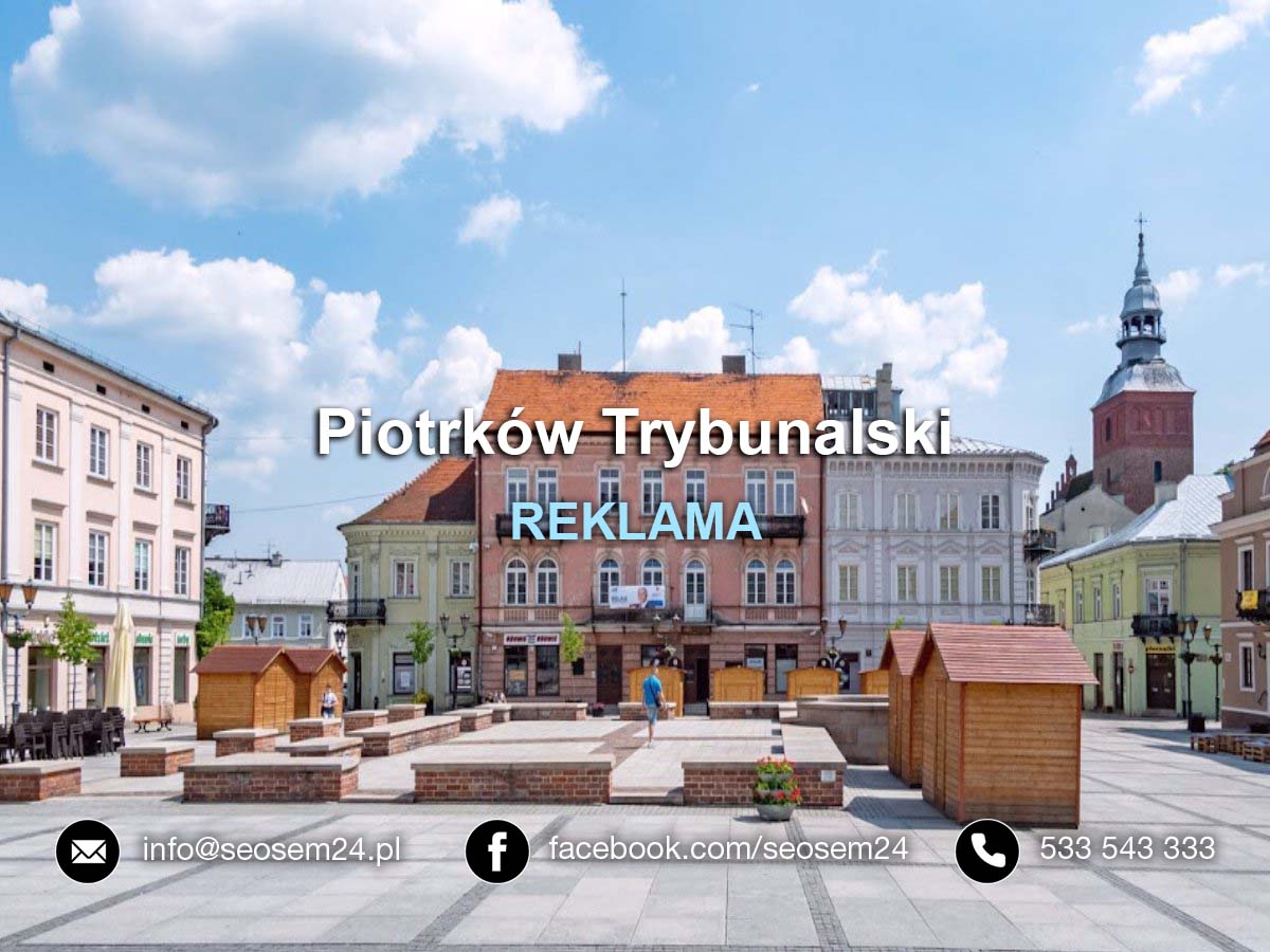Reklama Piotrków Trybunalski
