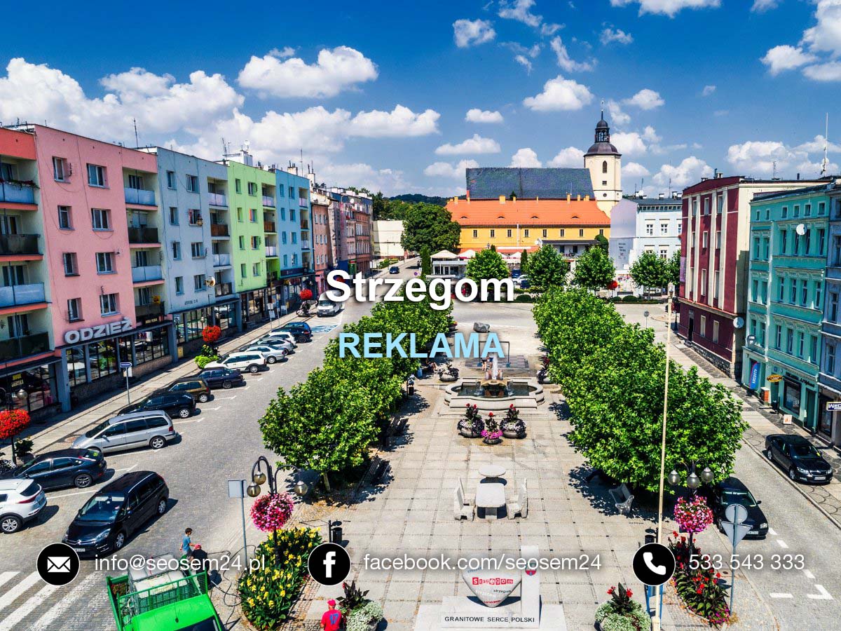 Reklama Strzegom