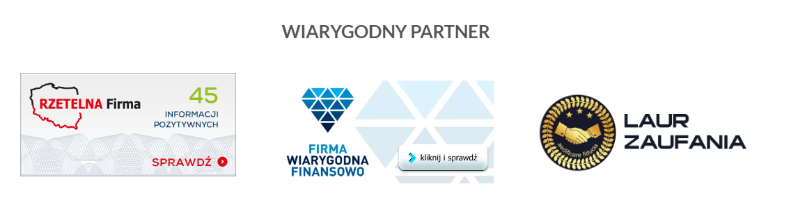 Najlepsza agencja SEO w Polsce - Certyfikat rzetelna firma