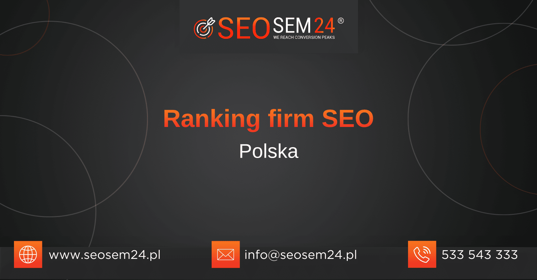 Ranking firm SEO w Polsce Ranking firm SEO w Polsce
