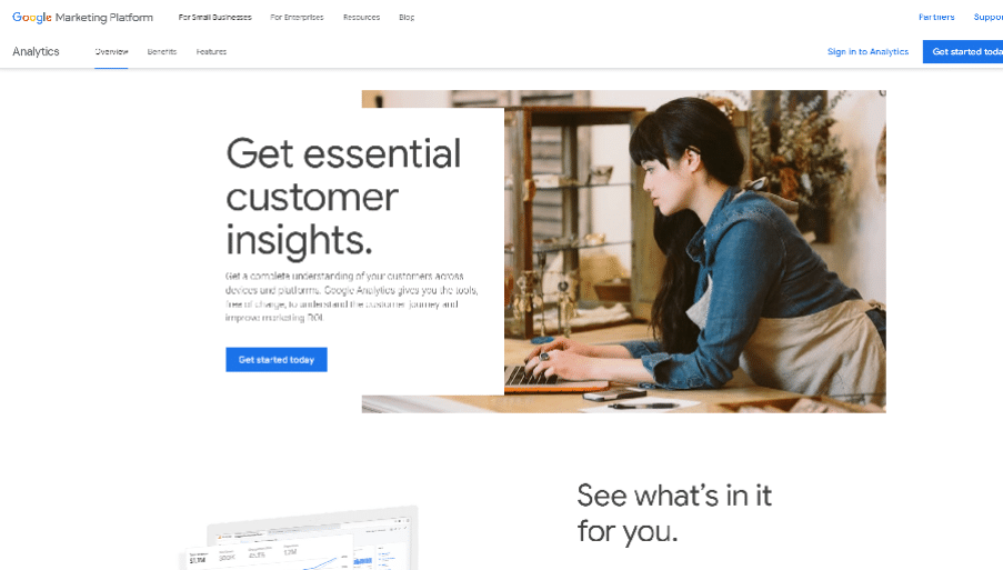 Google Analytics - narzędzie do obserwacji konwersji