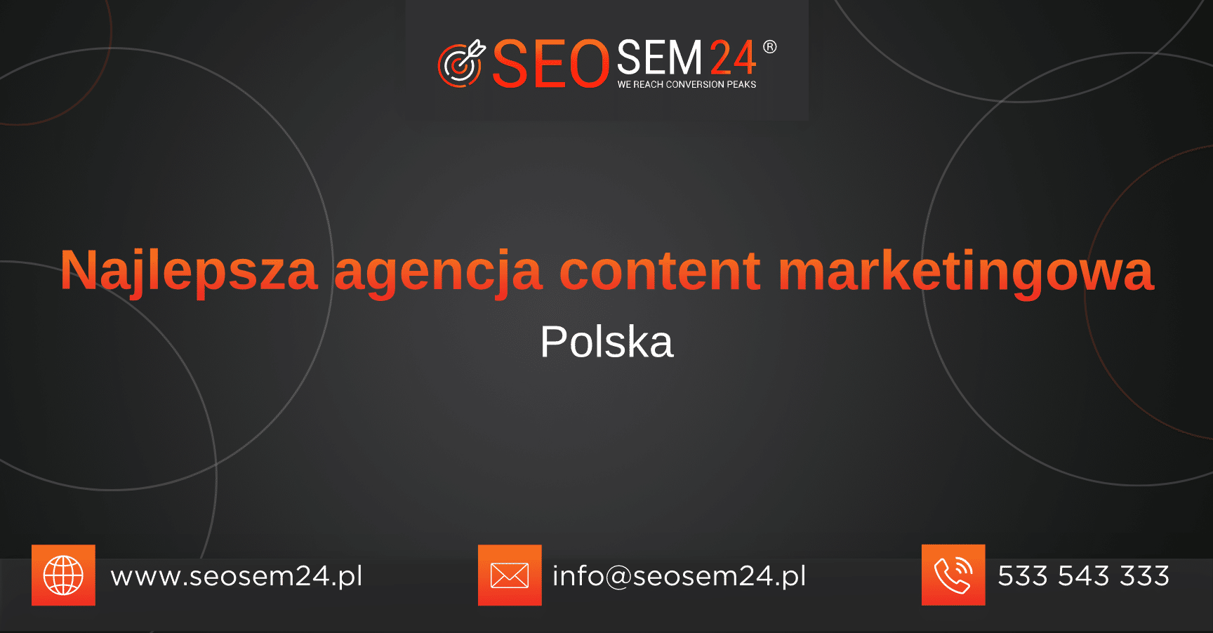 Najlepsza agencja content marketingowa w Polsce Najlepsza agencja content marketingowa w Polsce
