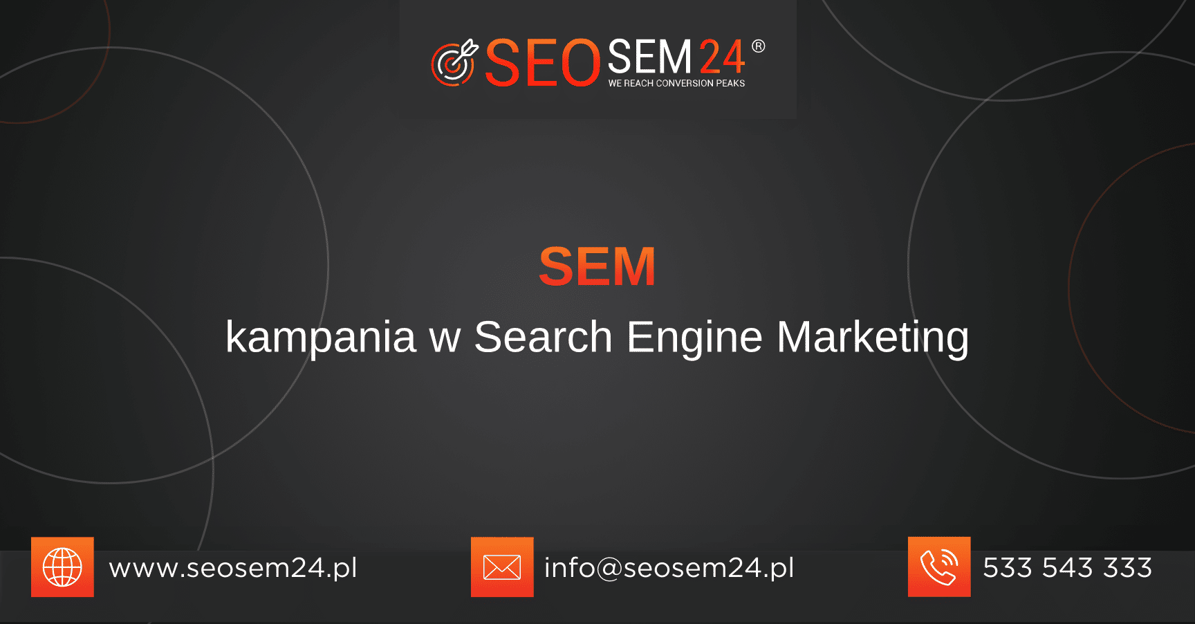SEM - Kampania w Search Eninge Marketing - grafika