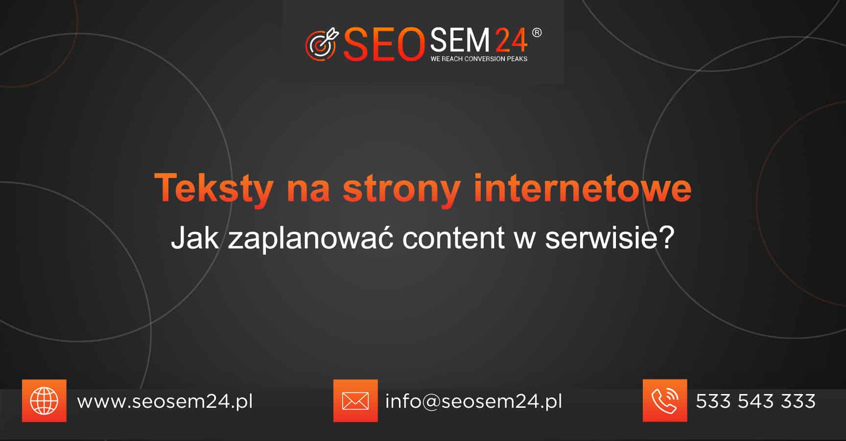 teksty na strony internetowe 