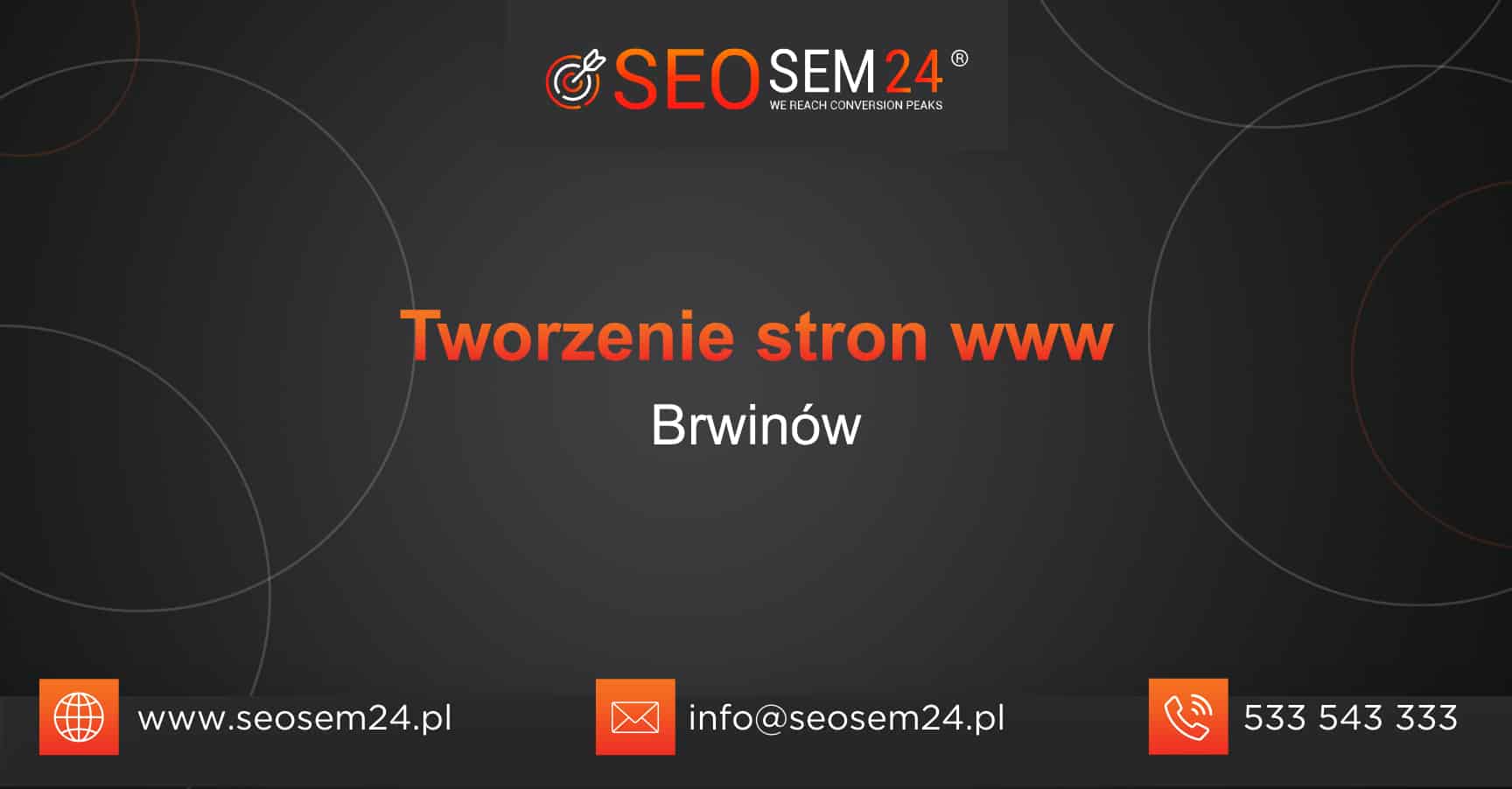 Tworzenie stron www Brwinów