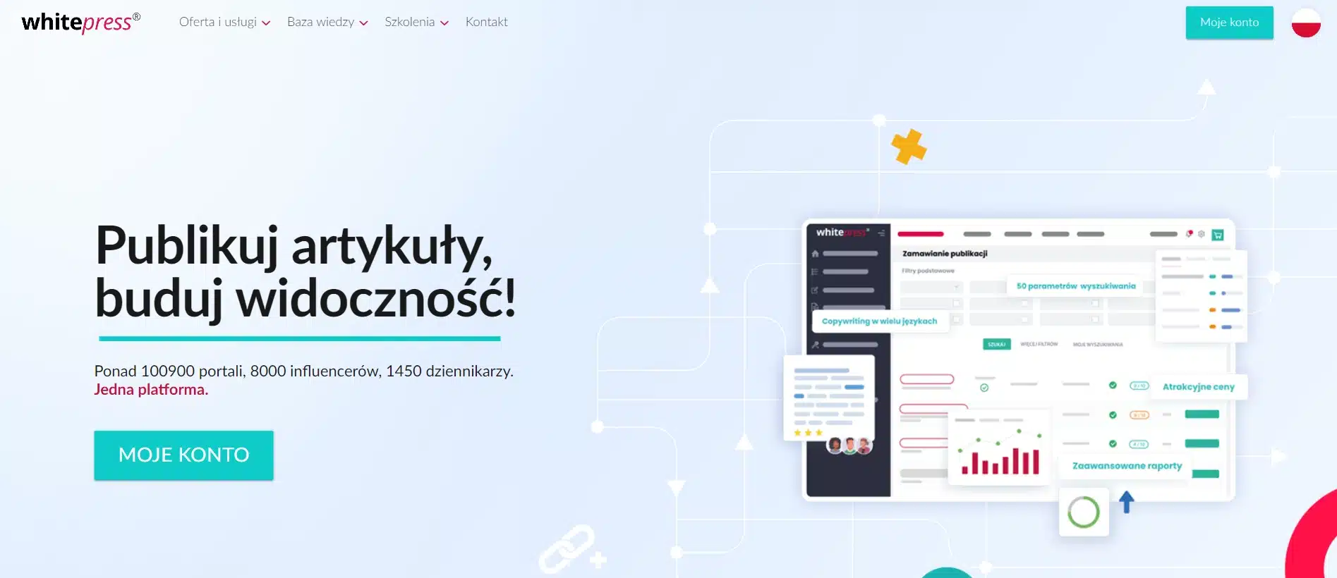 WhitePress - narzędzie stworzone do pozyskiwania linków podczas pozycjonowania strony internetowej w Świdwinie