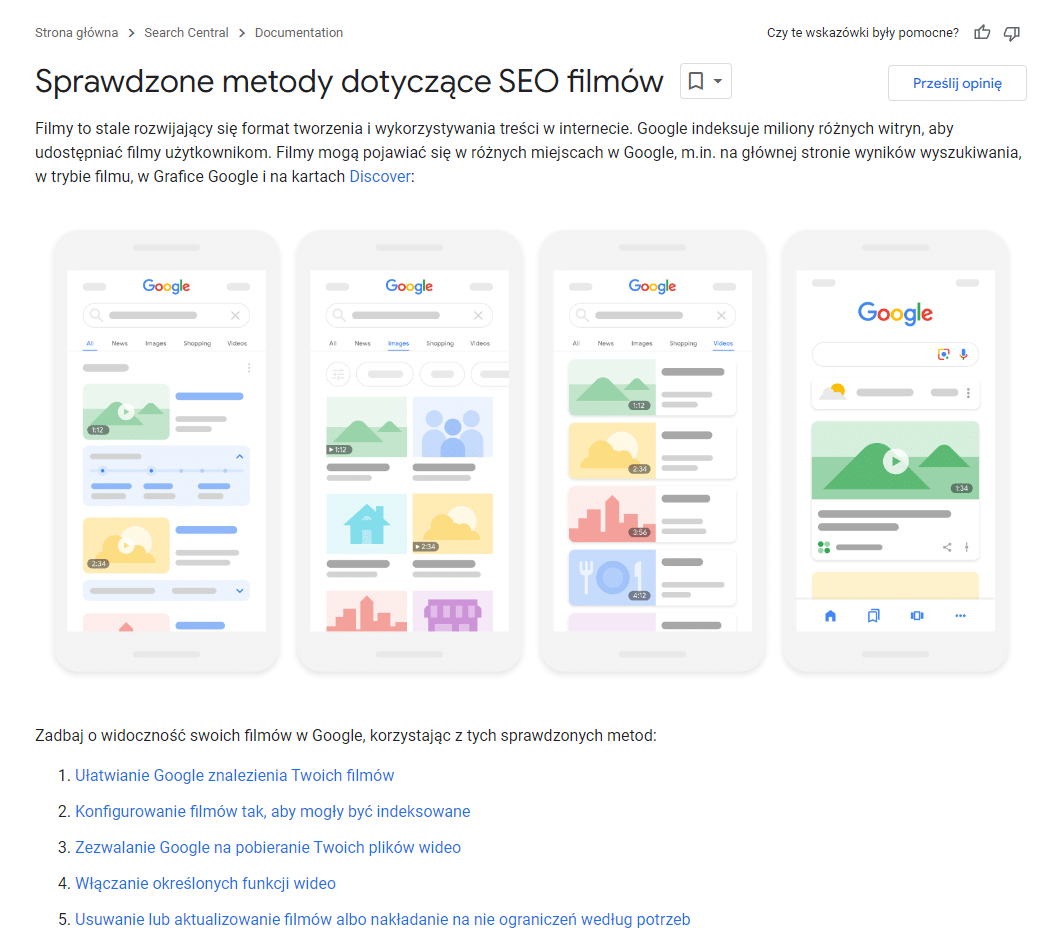 Agencja reklamowa w Lublinie - sprawdzone metody SEO dla filmów.