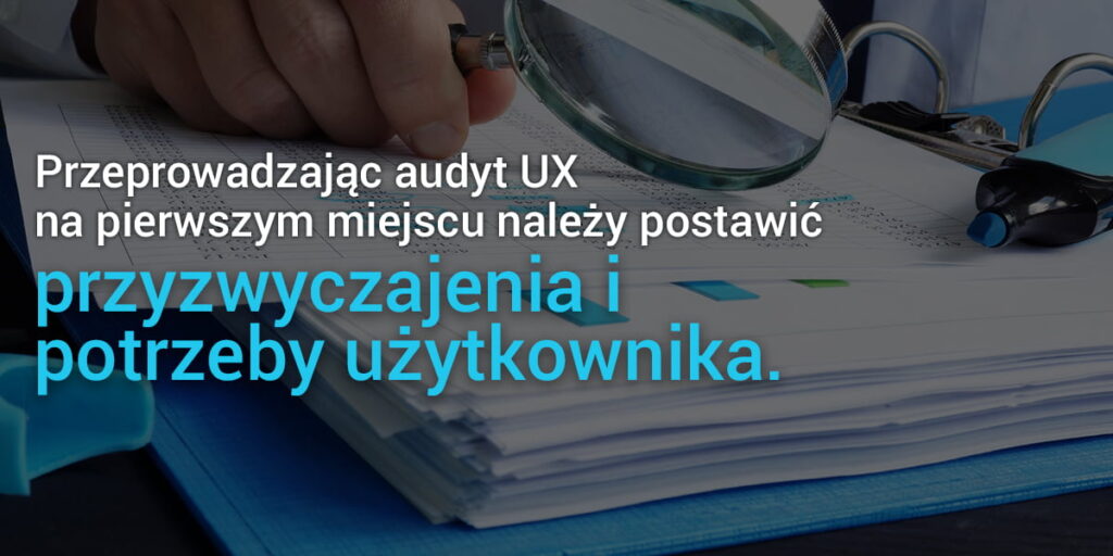AUDYT UX